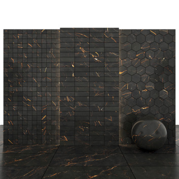 Плитка Galaxy Black Marble
