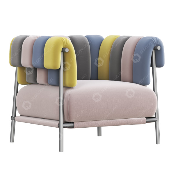Fauteuil Bonaldo Tirella modèle 3D