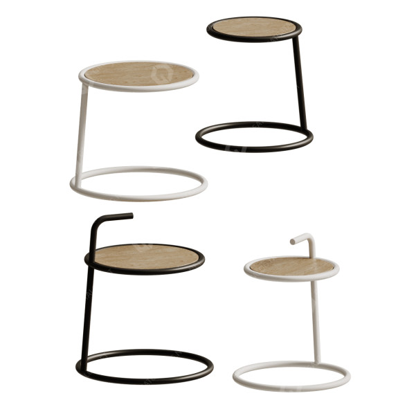 Tables basses Take&live Circ modèle 3D