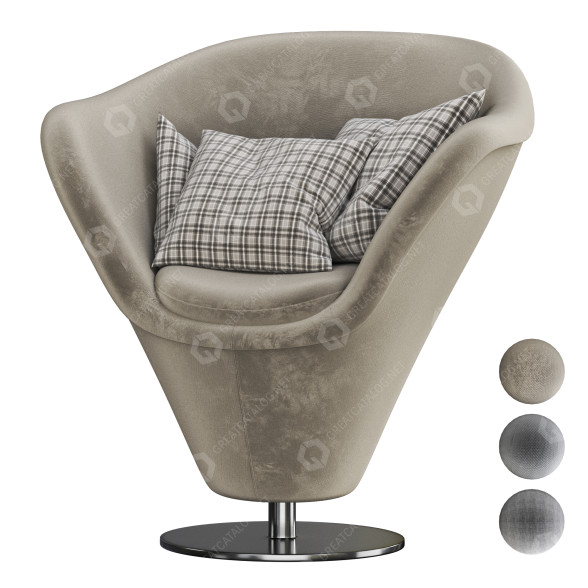 Armchair Roche Bobois Elfe 3D model