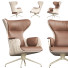Кресло Barcelona Design Lounger - Islomov