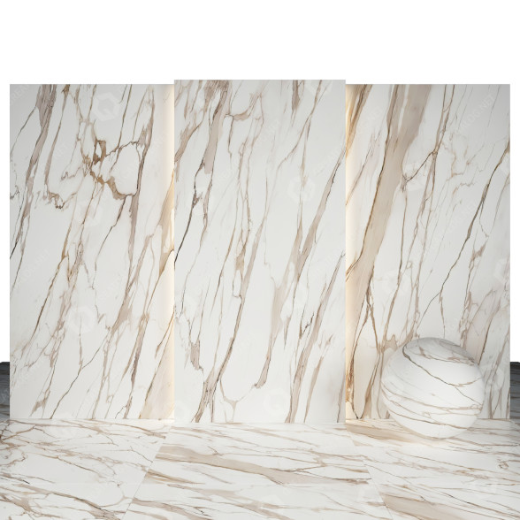 Carrelage Calacatta Gold Marble 13 modèle 3D