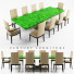 Стіл та стільці Century Furniture Dining Set 06 - SABHAT KHAN