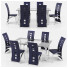 Стіл та стільці Dining Set 7 - SABHAT KHAN