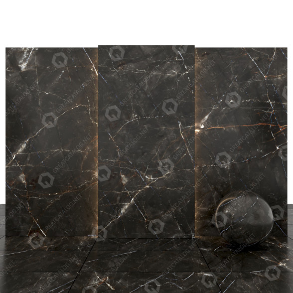 Плитка Black Pulpis Marble 3D модель