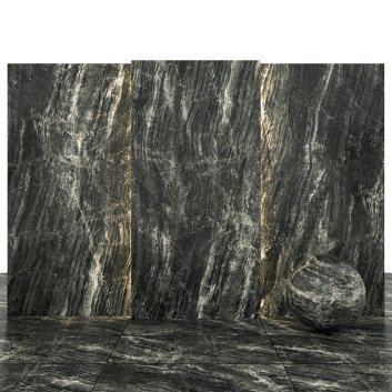 Carrelage Black Mirror Marble Modèle 3D
