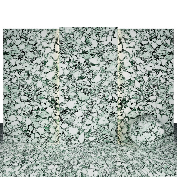 Плитка Natural Pebble Marble 3D модель