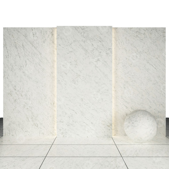 Плитка White Veined Marble 3D модель