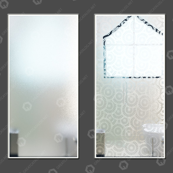 Вiкно Frosted Glass 2 3D модель