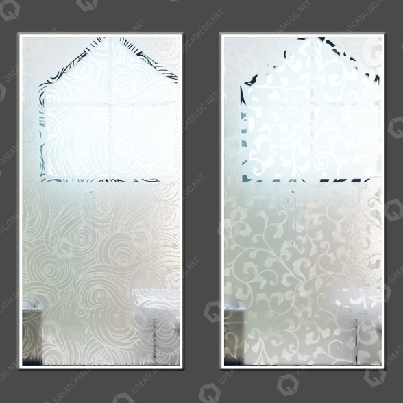 Вiкно Frosted Glass 4 3D модель