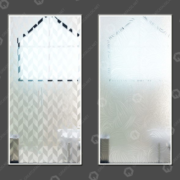 Вiкно Frosted Glass 6 3D модель