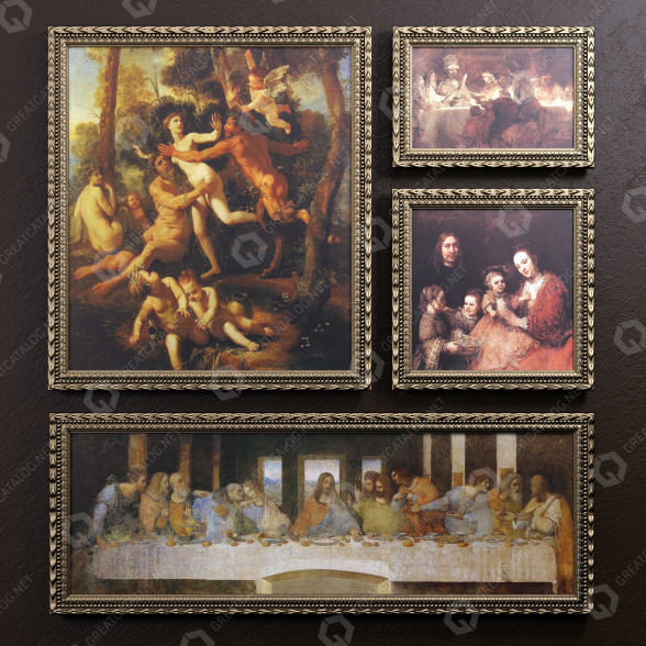 Pictures Classic Painting Vol 2 3D model