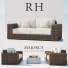 Sofa i wystrój Restoration Hardware Majorca Collection Set - SABHAT KHAN