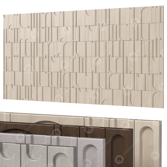 Wandtafel Decorative wall 309 3D-Modell