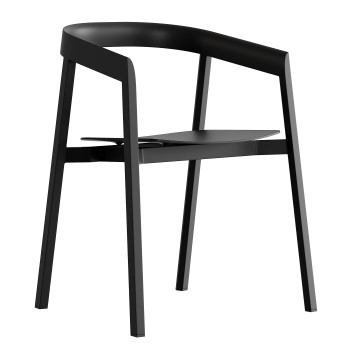 Vuue Dining with Aluminium Seat 3D модель