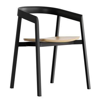 Стілець Vuue Dining with Oak Veneer Plywood Seat