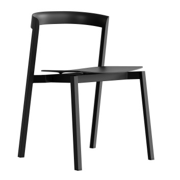 Стілець Vuue Stacking with Aluminium Seat