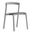 Стілець Vuue Stacking with Aluminium Seat - qmod