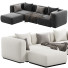 Sofa Vitra Soft Modular - Sohib3d