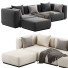 Sofa Vitra Soft Modular - Sohib3d