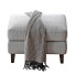 Ottoman Pottery Barn Beverly Upholstered - Paramatma
