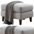 Ottoman Pottery Barn Beverly Upholstered - Paramatma