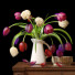 Blumenstrauß Tulpen in Vase 02 - SABHAT KHAN