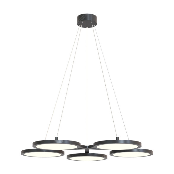 Люстра Quoizel Nitro Led 3D модель