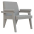 Armchair Burke Decor Beau in Ivory - pulatovshaxzod696