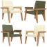 Armchair Burke Decor Beau in Ivory - pulatovshaxzod696