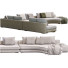Sofa Minotti Daniels - ED-MONTE