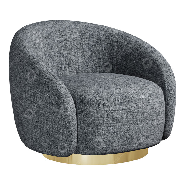 Крісло Eichholtz Swivel Brice 3D модель