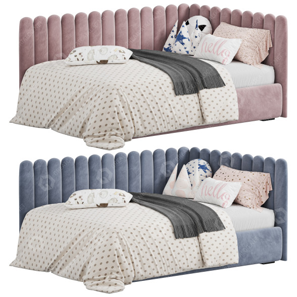 Bett Lilu Childrens 3D-Modell