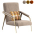Armchair Homary Mid Century Accent Velvet - Isomiddinvfx1995