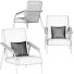 Armchair Homary Mid Century Accent Velvet - Isomiddinvfx1995