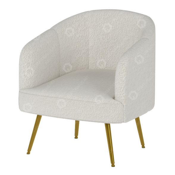 Sessel Furniwell White Accent 3D-Modell