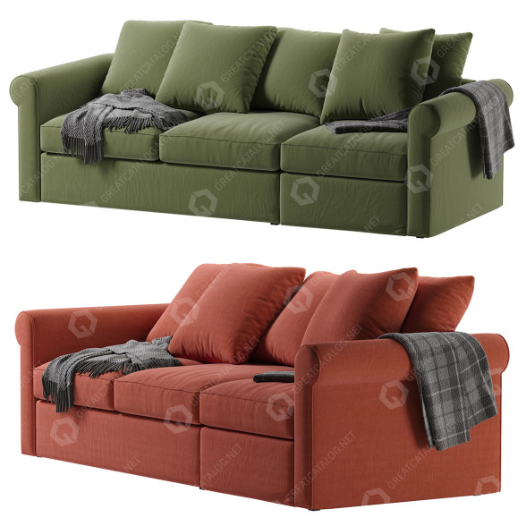 Sofa IKEA Harlanda model 3D