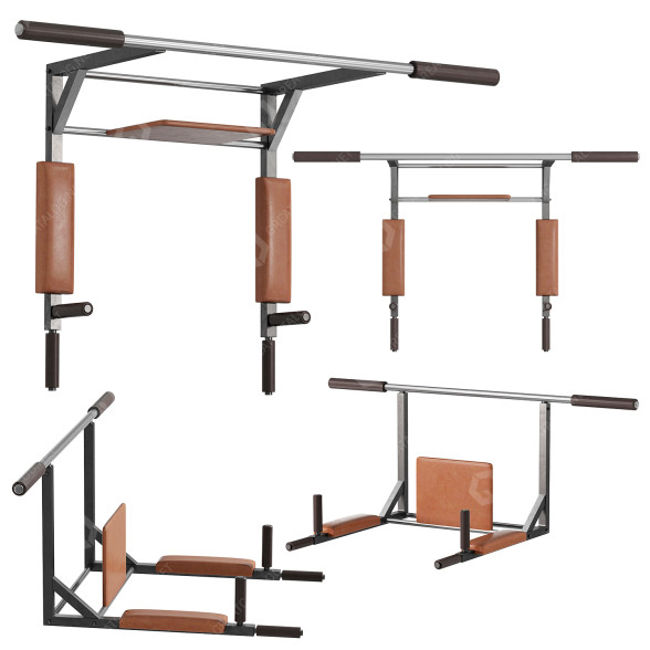 Simulador deportivo Wall Bar Besport CB 3030 Modelo 3D