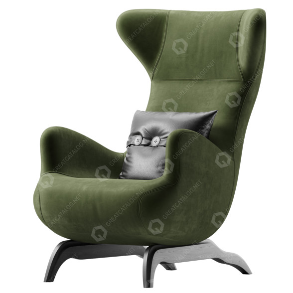 Armchair Zanotta Ardea 3D model