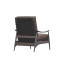 Крісло West Elm Mid Century Show Wood Leather - ED-MONTE