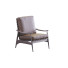 Крісло West Elm Mid Century Show Wood Leather - ED-MONTE