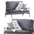 Диван West Elm Mid Century Show Wood Leather - ED-MONTE