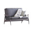 Диван West Elm Mid Century Show Wood Leather - ED-MONTE