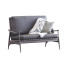 Диван West Elm Mid Century Show Wood Leather - ED-MONTE