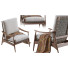 Fotel West Elm Mid Century Show Wood - ED-MONTE