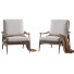 Fotel West Elm Mid Century Show Wood - ED-MONTE
