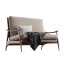 Sofa West Elm Mid Century Show Wood - ED-MONTE