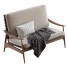 Sofa West Elm Mid Century Show Wood - ED-MONTE