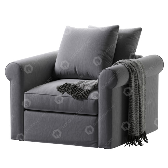 Sessel IKEA Harlanda 3D-Modell