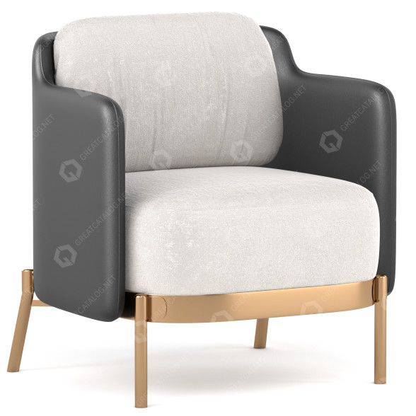 Armchair Atreve Teddy 3D model